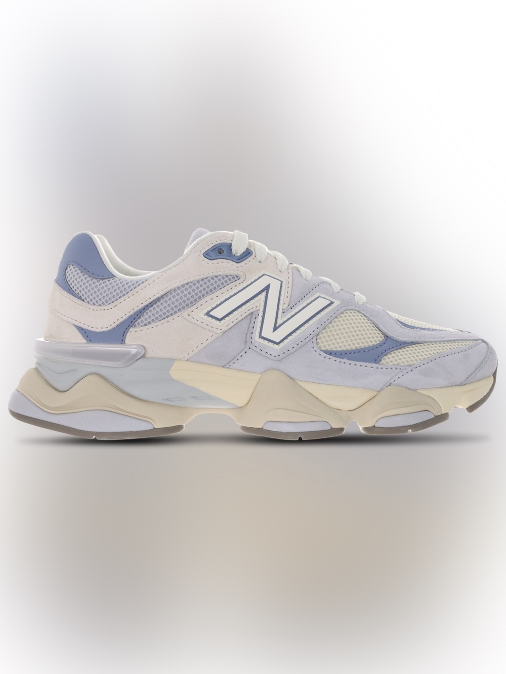 New Balance Women's Lavender and Cream N-Logo Sneaker